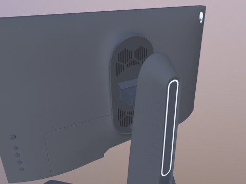 ALIENWARE Monitor 3D 模型
