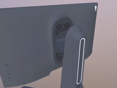 ALIENWARE Monitor 3D Model