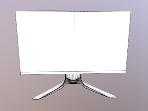 ALIENWARE Monitor 3D 模型