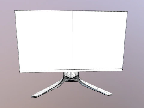 ALIENWARE Monitor 3D Model