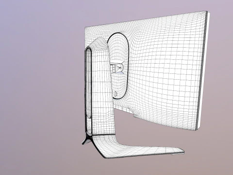 ALIENWARE Monitor 3D Model