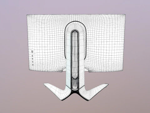 ALIENWARE Monitor 3D Model