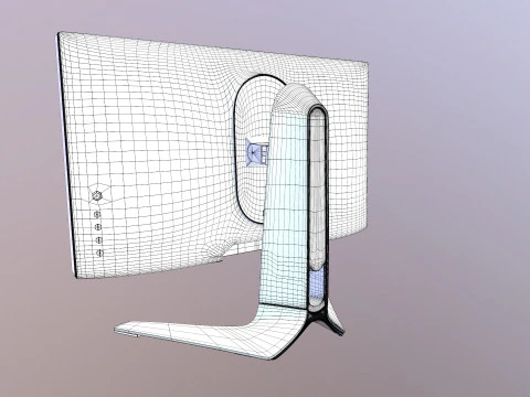 ALIENWARE Monitor 3D Model