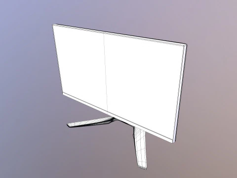 ALIENWARE Monitor 3D Model