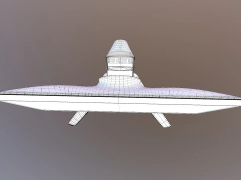 ALIENWARE Monitor 3D Model