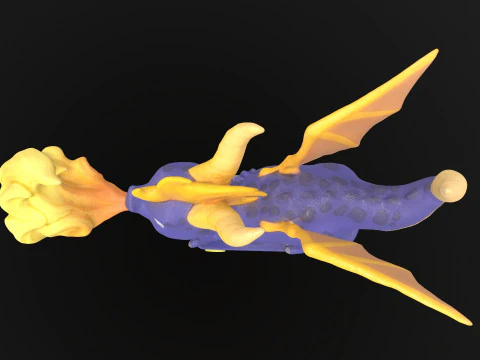 Dragon Toy 3D Model