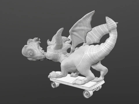 Dragon Toy 3D Model