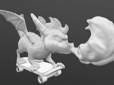 Dragon Toy 3D Модель