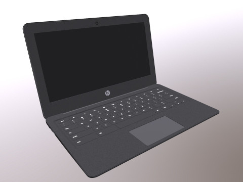 HP Laptop 3D Model
