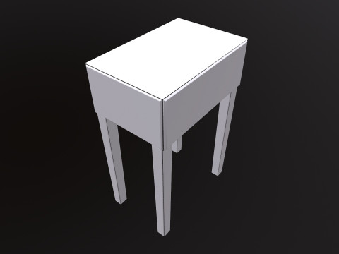 Side Table Modèle 3D