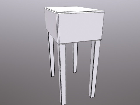 Side Table Modèle 3D