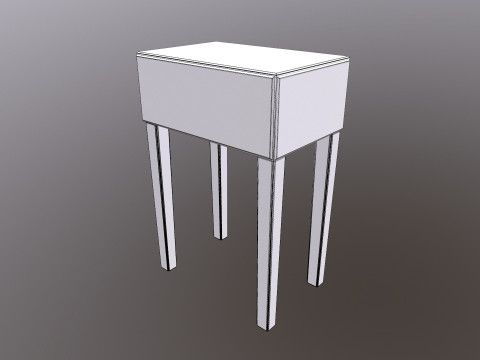 Side Table Modèle 3D