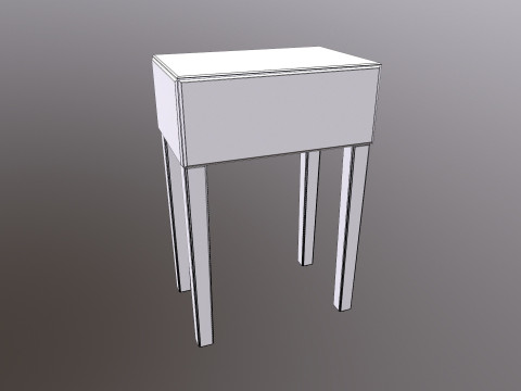 Side Table Modèle 3D