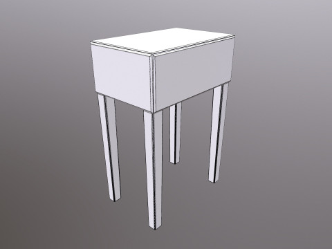 Side Table Modèle 3D