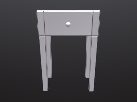 Side Table Modèle 3D