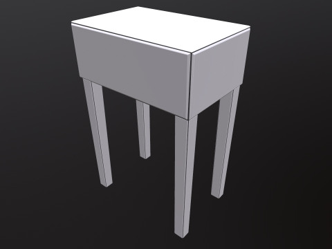 Side Table Modèle 3D