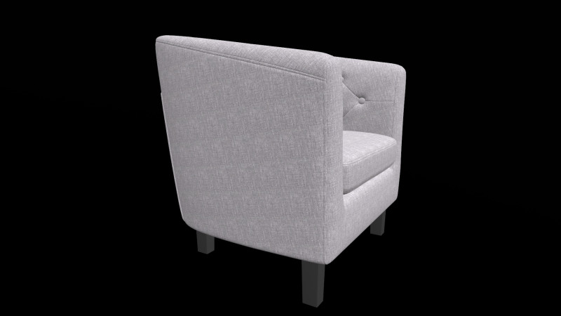 Sofa Fabric Modello 3D .c4d .max .obj .3ds .fbx .stl .blend 