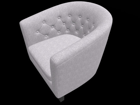 Sofa Fabric Modello 3D