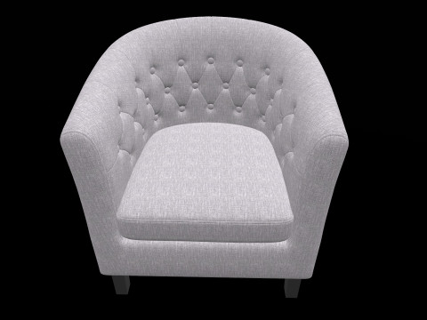 Sofa Fabric Modello 3D