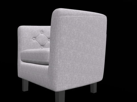 Sofa Fabric Modello 3D