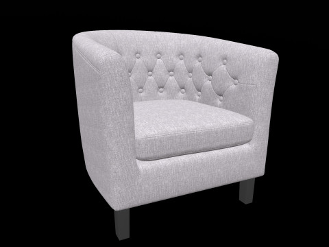 Sofa Fabric Modello 3D