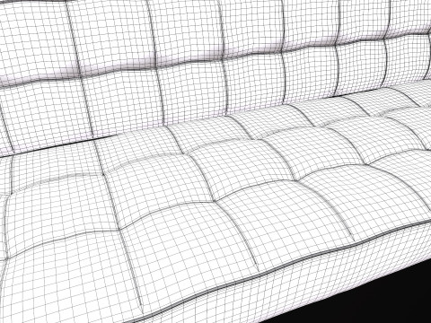 3 SeaterSofa Model 3D