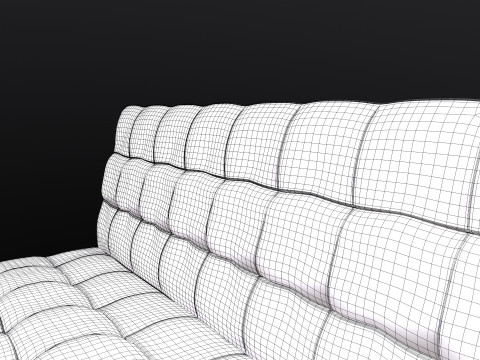 3 SeaterSofa Model 3D