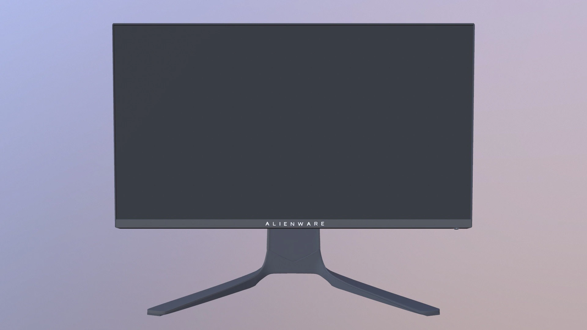 ALIENWARE Monitor 3D Model .c4d .max .obj .3ds .fbx .stl .blend