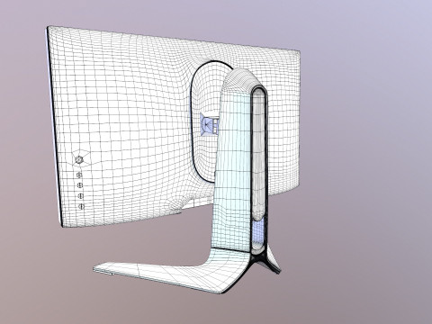 ALIENWARE Monitor 3Dモデル