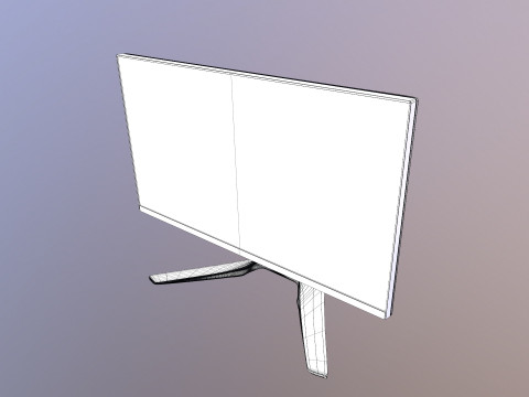 ALIENWARE Monitor 3Dモデル
