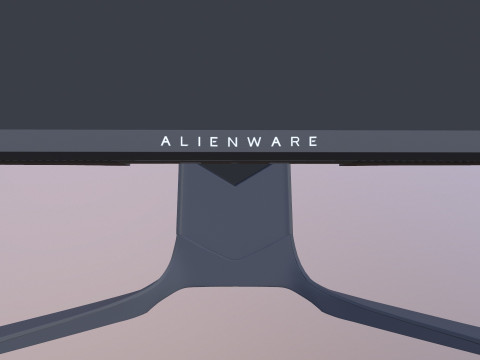 ALIENWARE Monitor 3Dモデル