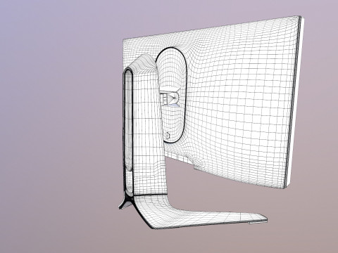 ALIENWARE Monitor 3Dモデル