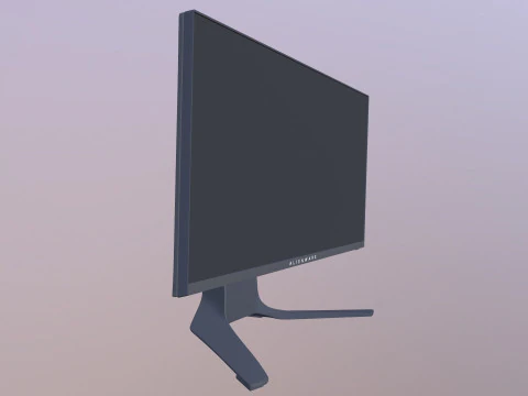 ALIENWARE Monitor 3D Model