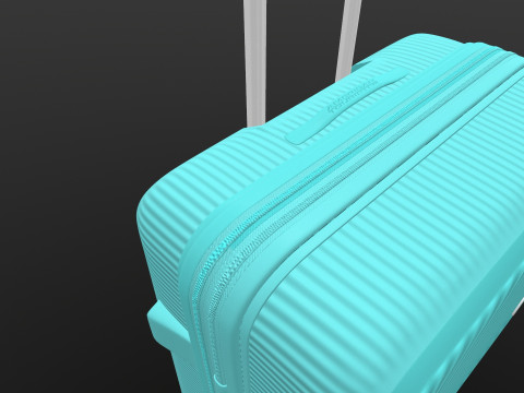 American bag Modello 3D