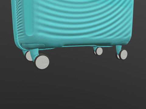 American bag Modello 3D
