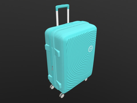 American bag Modello 3D