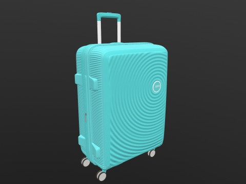 American bag Modello 3D