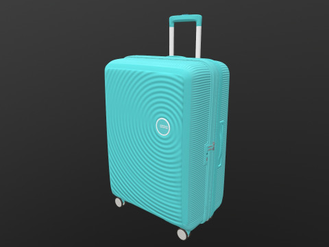 American bag Modello 3D