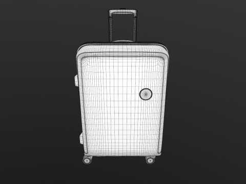 American bag Modello 3D