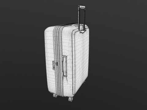 American bag Modello 3D