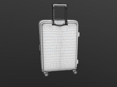 American bag Modello 3D