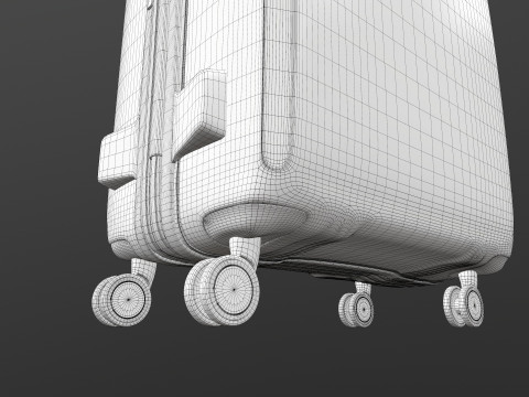 American bag Modello 3D