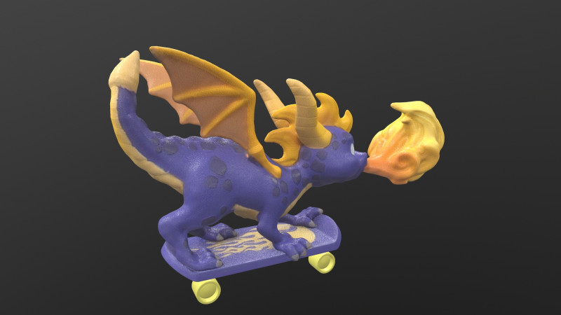 Dragon Toy Modelo 3D .c4d .max .obj .3ds .fbx .stl .blend 