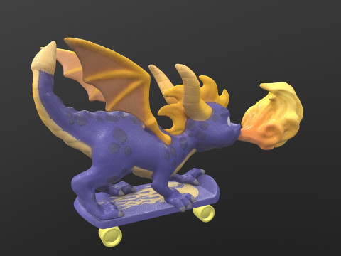 Dragon Toy 3D Model