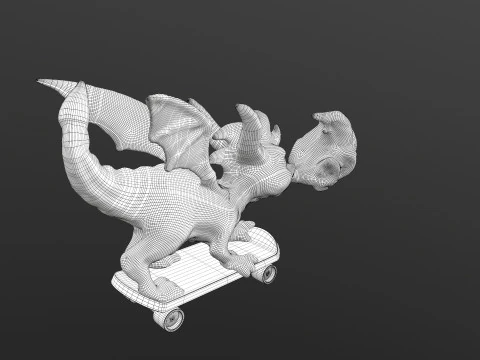 Dragon Toy 3D Model