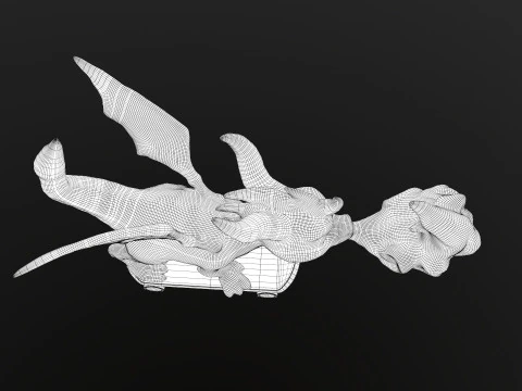 Dragon Toy 3D Model