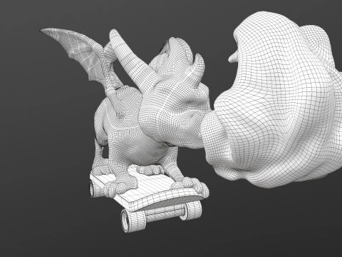 Dragon Toy 3D Model