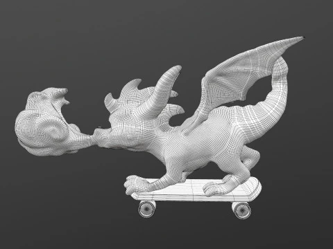 Dragon Toy 3D Model