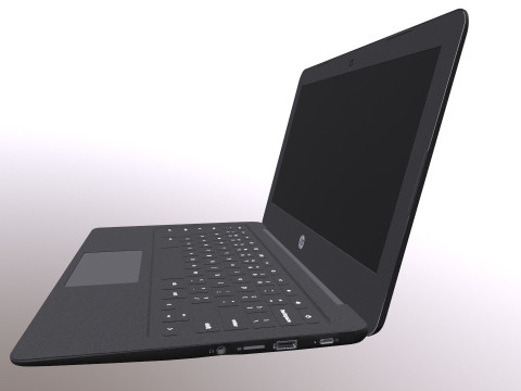 HP Laptop 3D 模型