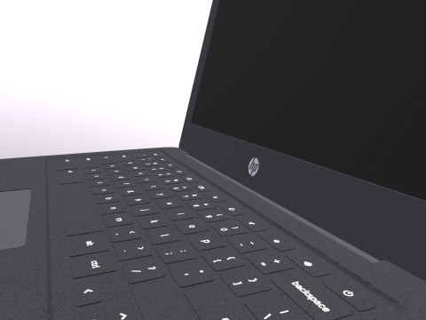 HP Laptop 3D 模型